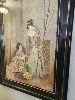 Japanese Ladies in Magnificent frame
