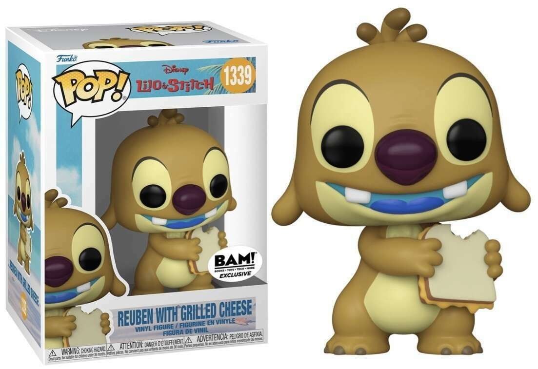 Funko Pop Disney Lilo & Stitch REUBEN with Grilled Cheese Vinyl Figure New I'm Box