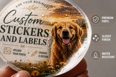 sticker and labels