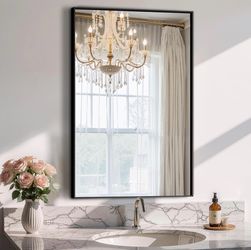 Bathroom Vanity Mirror For Wall, 20"X30" Bathroom Mirror For Over Sink