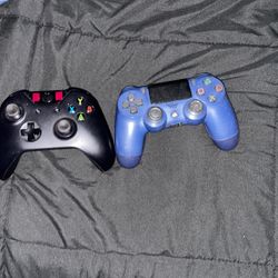 Ps4 and xbox controller.
