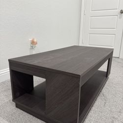 Dark Gray Brown Coffee Table