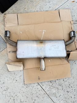 OEM 2015 Volkswagen Golf GTI MK7 Rear Muffler Exhaust