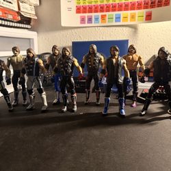 WWE AJ STYLES WWE ACTION FIGURES 