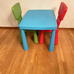 Child’s Table And Chair(s)