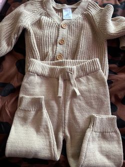 Modern moments baby shirt and pant set
