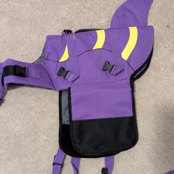 Dog Safety Life Jacket Vest Shark Fin 