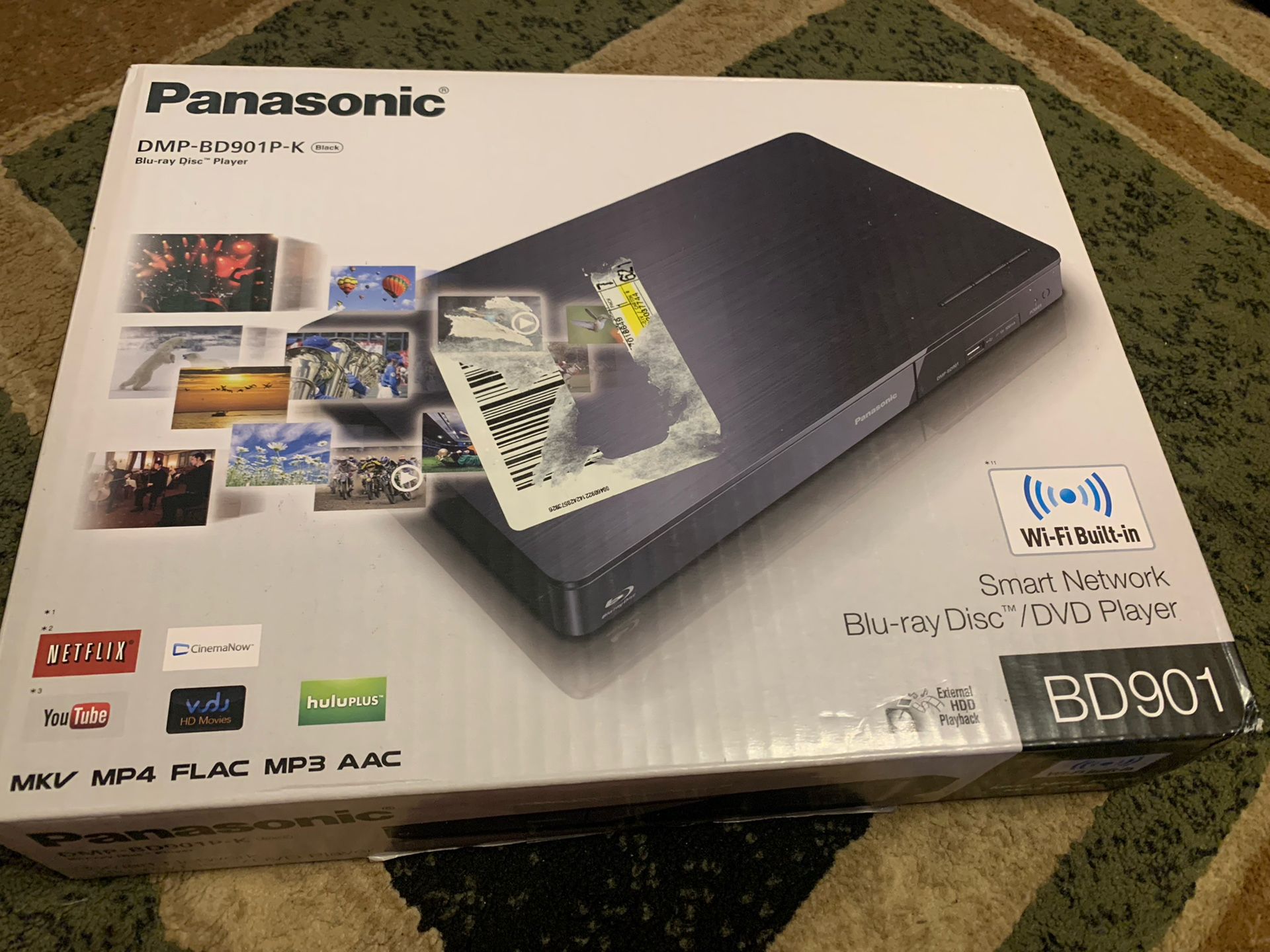 Blue-Ray DVD Player Smart Network