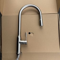 Glacier Bay Pull Down Kitchen Faucet Stainless Steel #F2127
