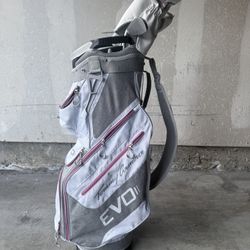 Tommy Armour EVO II Women’s 14 Piece Complete Golf Club Set with Stand Bag – $350