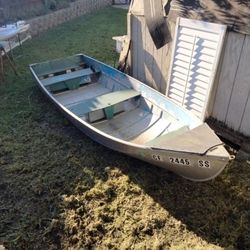 14ft  Aluminum Fishing Boat 