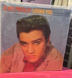 Elvis Presley Loving You vinyl record