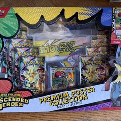Ascended Heroes Premium Poster Collection: Mega Lucario