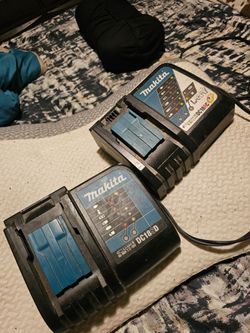 Makita Battery Chargers DC18SD and DC18RC
