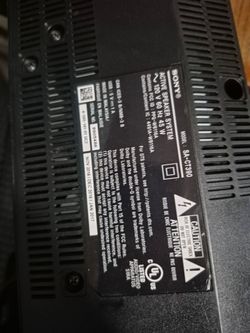 Sony sound bar