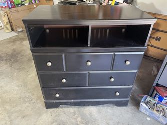 Black 3 Drawer Dresser