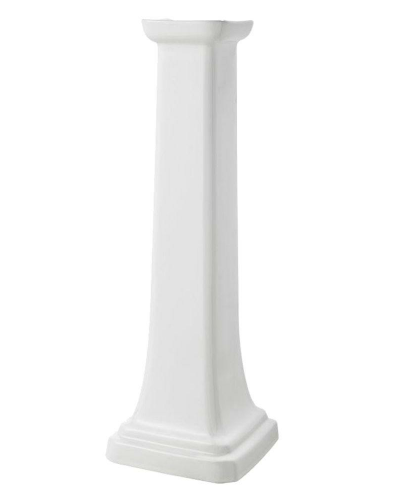 Petite pedestal lavatory legs series 1920 white finish