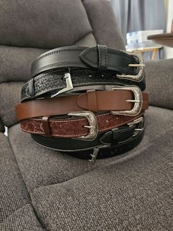 Cintos 100% piel