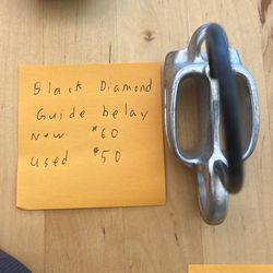 Black diamond guide belay