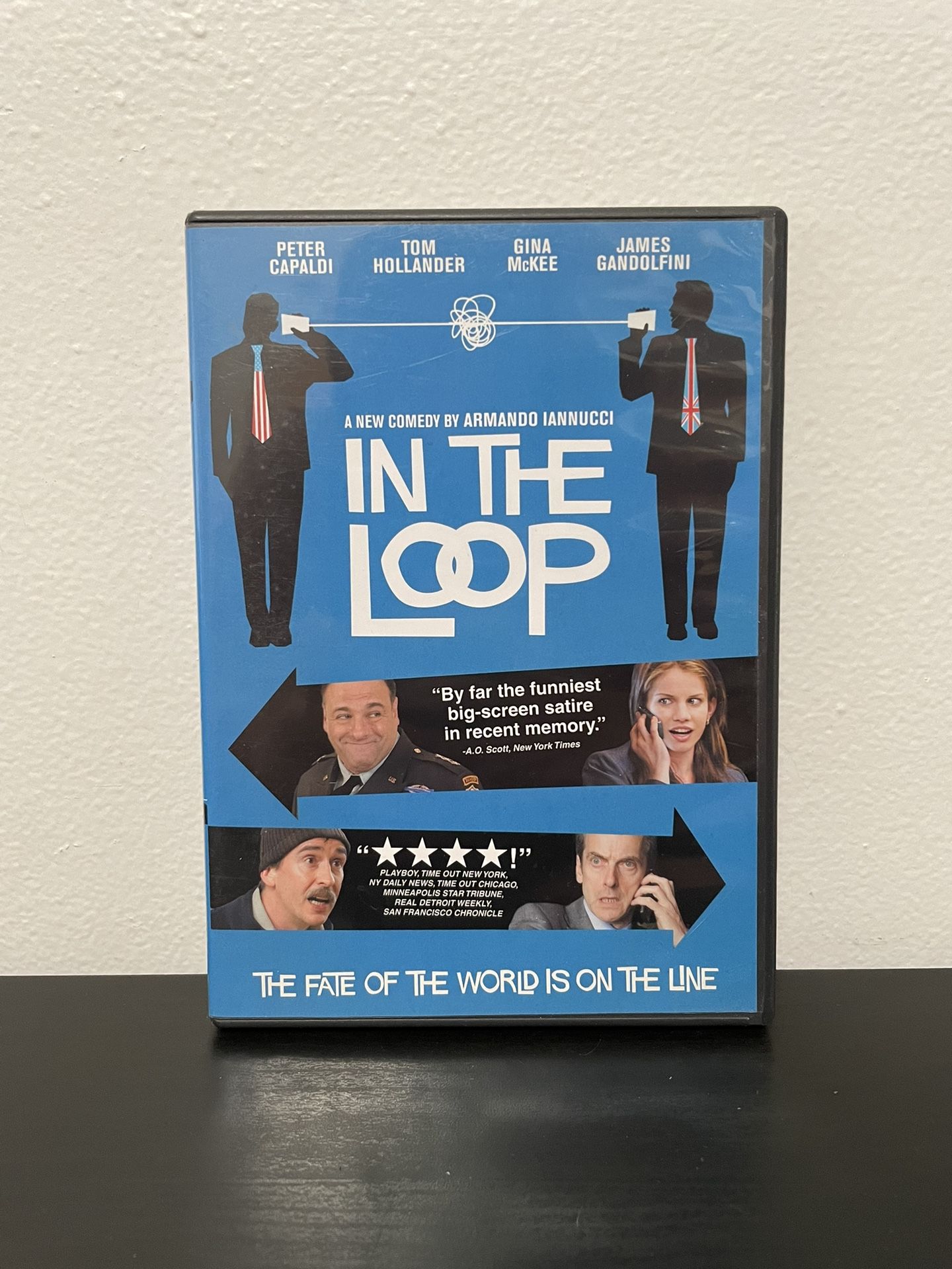 In The Loop DVD Movie James Gandolfini Political Comedy Satire BBC Films 2010