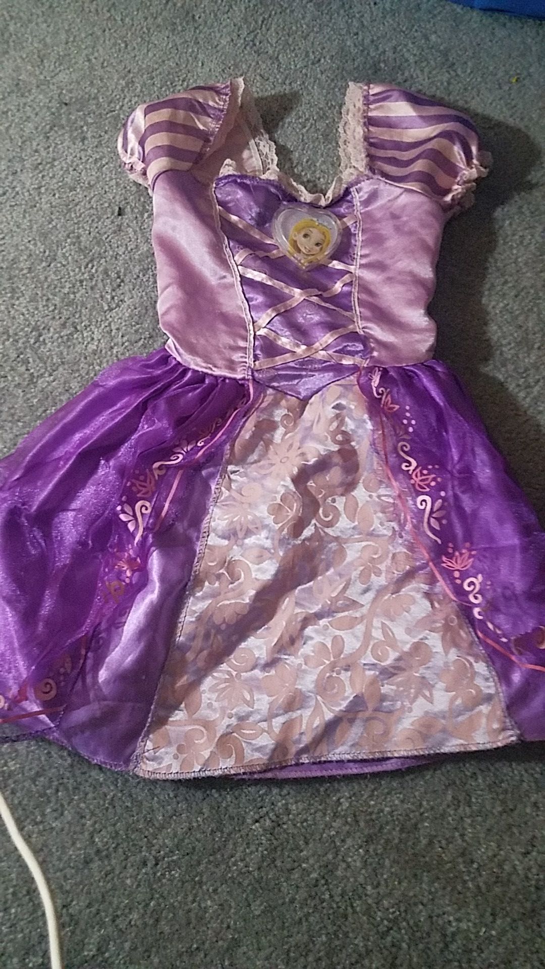 Rapunzel costume 2-4t