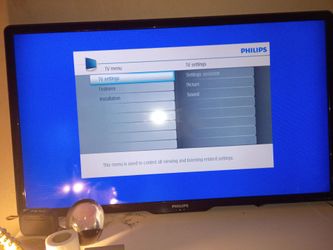 Phillips 60 inch smart tv