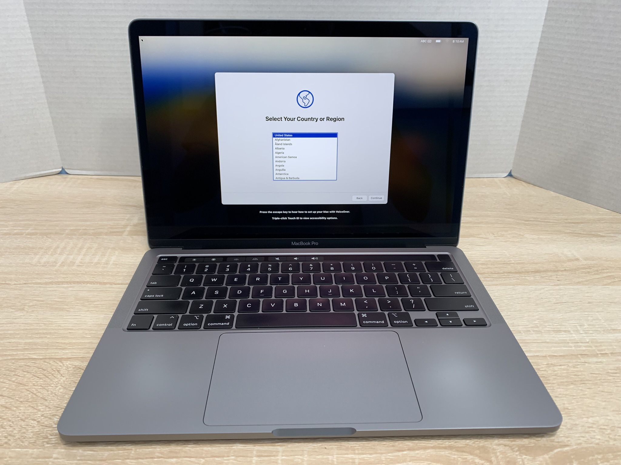 $400, 2020 MacBook Pro 13", i5 Processor/8GB RAM/256GB SSD, $1381 original retail
