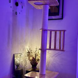 Floor to Ceiling Cat Tree, 5 Level Tall Cat Tree Tower