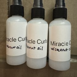 Miracle curl spray