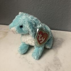 Ty Beanie Babie Bunny “”Spring”.  Year 2001.  Size  7 inches tall.  Sits  up.  Brand New with Tags.  See pictures has been on display in a cabinet wit