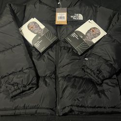 North Face Puffer Jacket & 2 Nike Pro Camo Hyperwarm Hood Men's