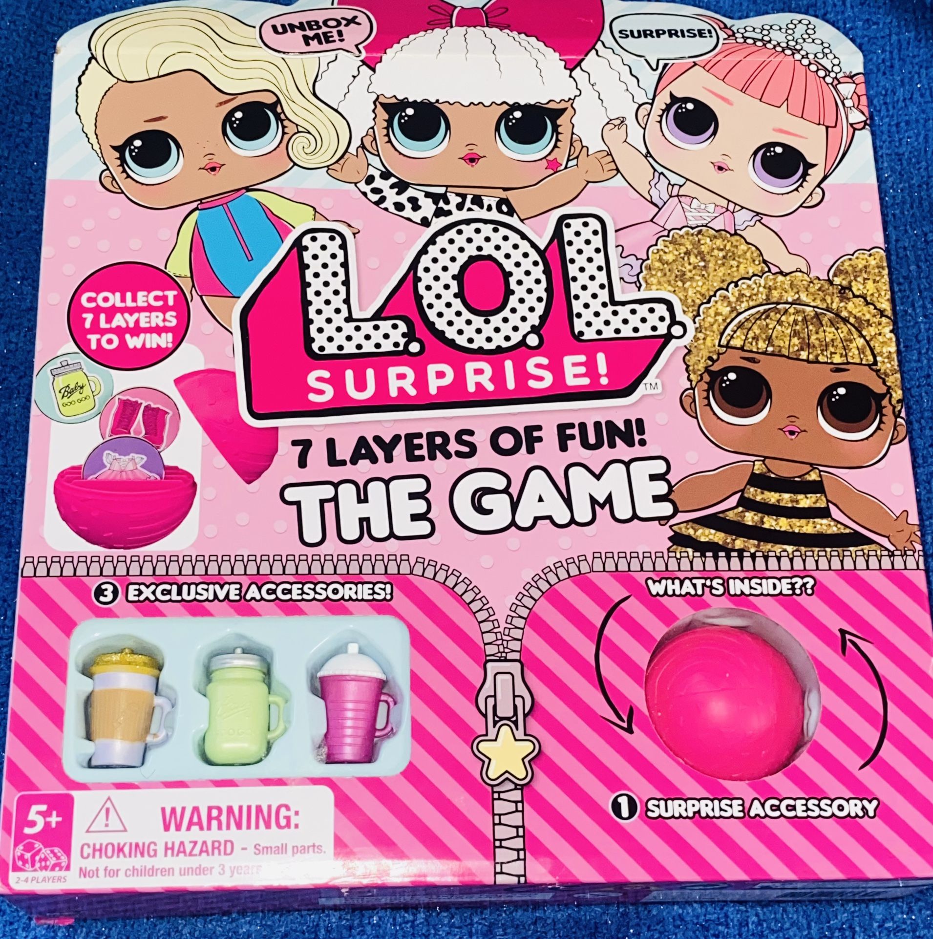 💕🃏⚪️♟️🎀✨ L.O.L. SURPRISE! 7 LAYERS OF FUN BOARD GAME💕🃏⚪️♟️🎀✨