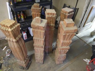 Heavy Duty Solid Wood Hand Carved