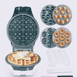 3 In 1 Waffle Maker With Removable Plates