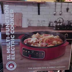 3L multi functional cooker