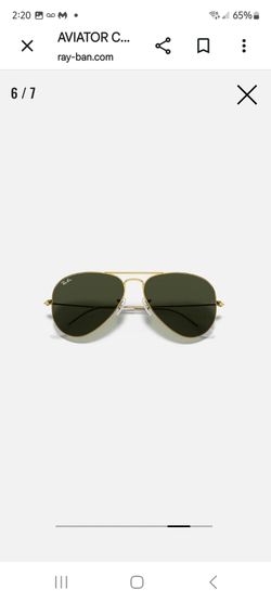 Rayban Classic Aviators 58014