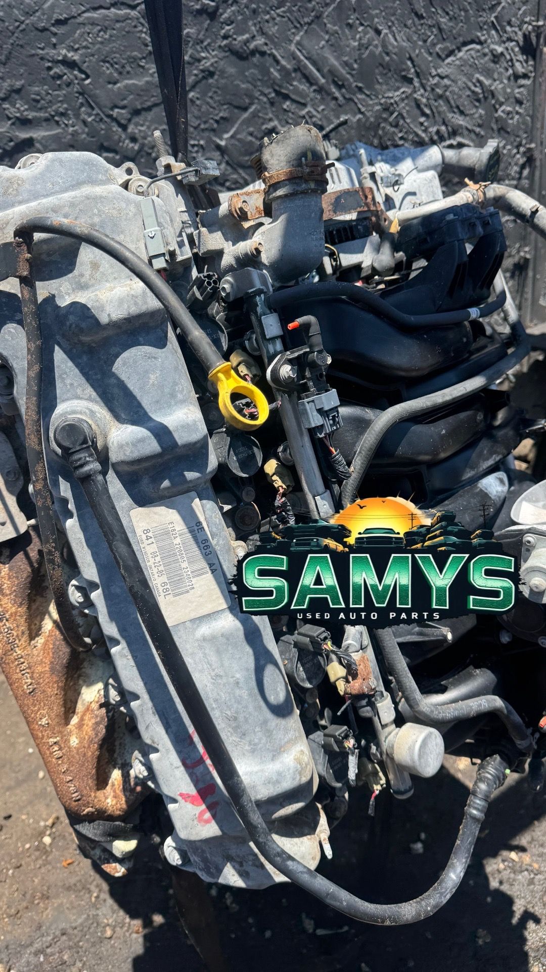 2006 ford f350 6.8 v10 engine auto parts