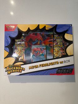 Pokémon Mega Feraligatr ex Box