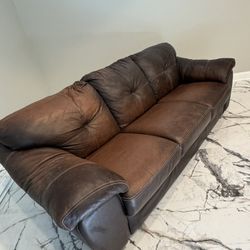 Leather Sofa 
