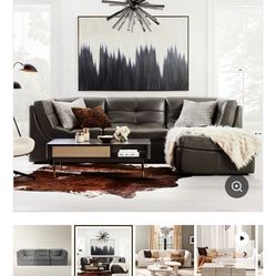 Convo Leather Sofa/Couch