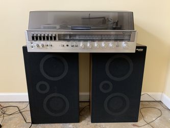 Panasonic receiver + speakers (vintage Japan)