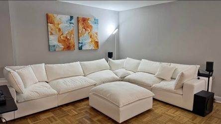 BRAND NEW BEIGE MODULAR SECTIONAL SAME DAY DELIVERY 