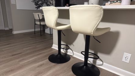 Two kitchen high chairs