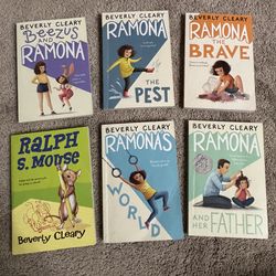 6 Beverly Cleary Books