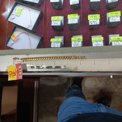 14k Gold 5-1/2" Bracelet 20.4 Grams