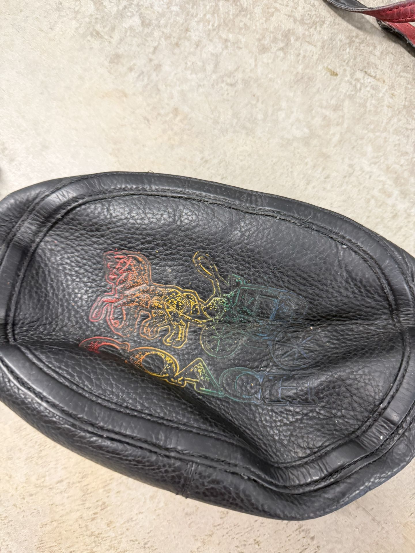 COACH Women's Camera Bag With Horse And Carriage Crossbody Bag Handbag