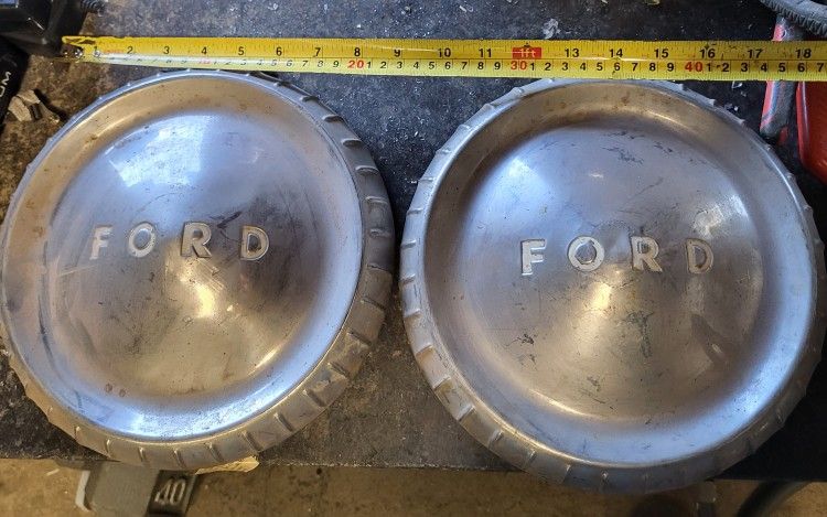 Antique Ford Hubcaps