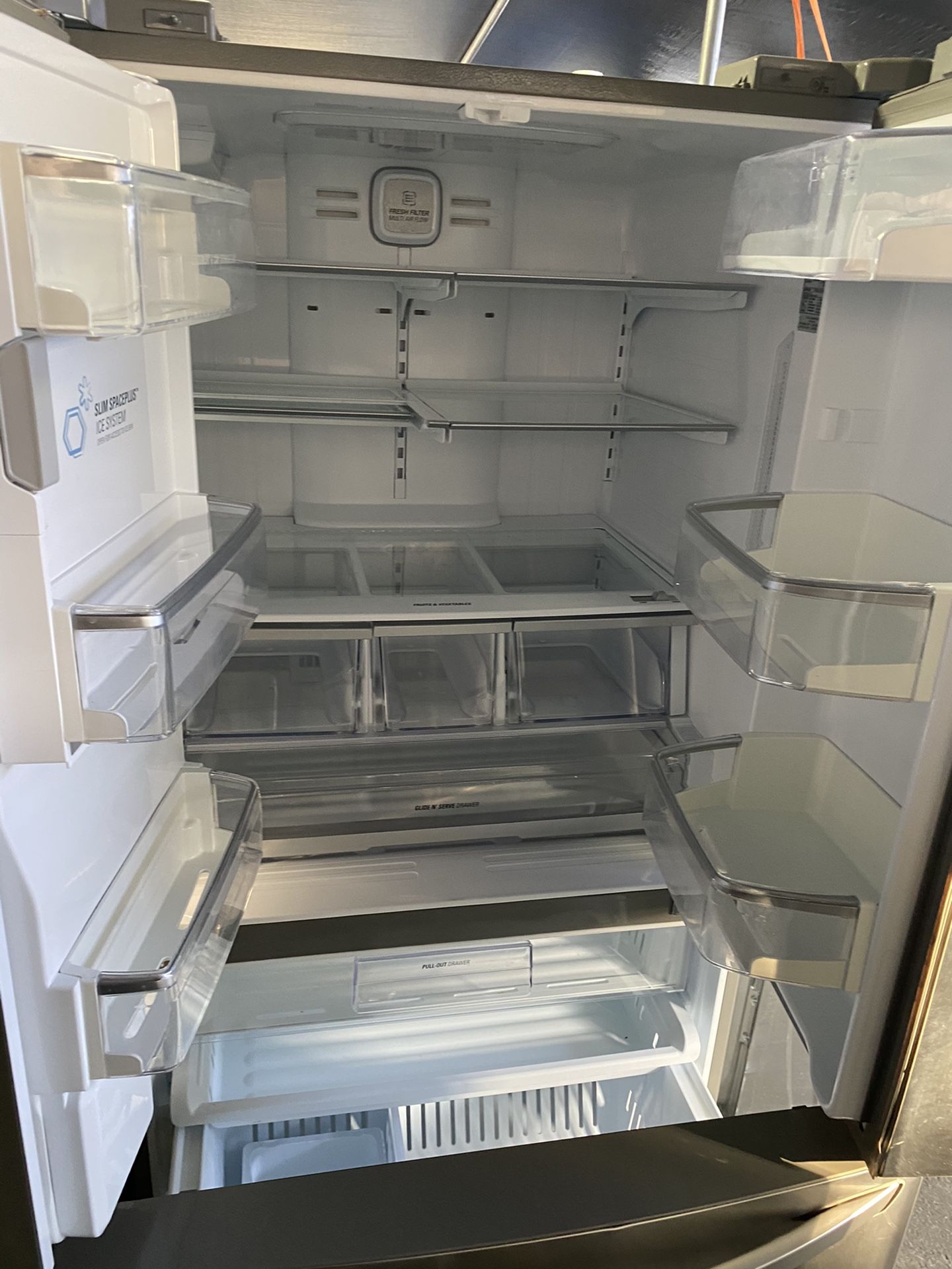 $749 LG stainless steel a French door refrigerator with delivery in the San Fernando Valley