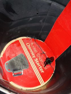 Chimney starter bucket
