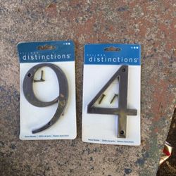 House numbers